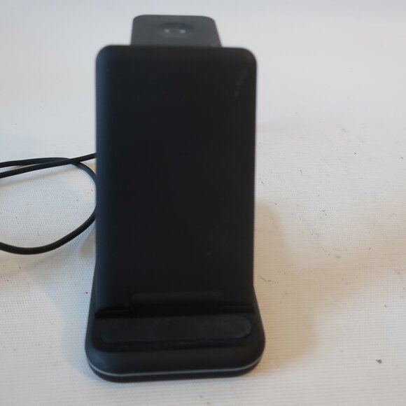 3 in 1 Black Fast Wireless Charger/Wireless Charging Station Input 9V/2 - Picture 2 of 6